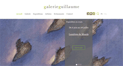 Desktop Screenshot of galerieguillaume.com